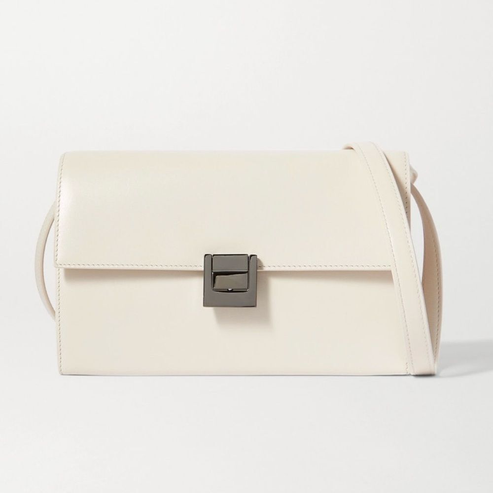 Alaia Clara Small Leather Handbag Yellow NWT - Picture 2 of 8